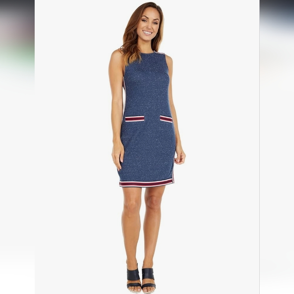 Tommy Hilfiger Women's Sleeveless Polished Dress